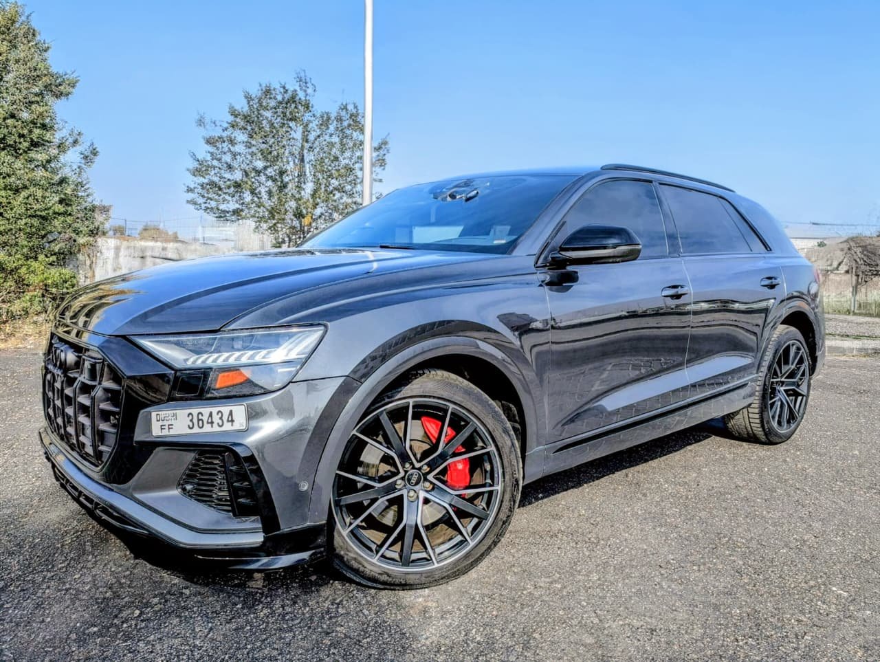 Rent SQ8 2024 in Dubai